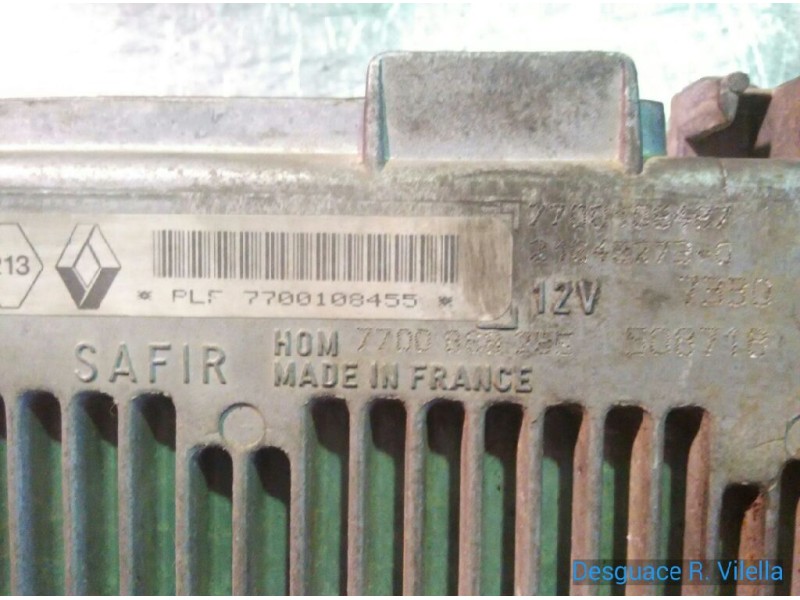 Recambio de centralita motor uce para renault clio i fase i+ii (b/c57) 1.2 alize | 0.91 - ... clio i fase i+ii (b/c57) 1.2 alize