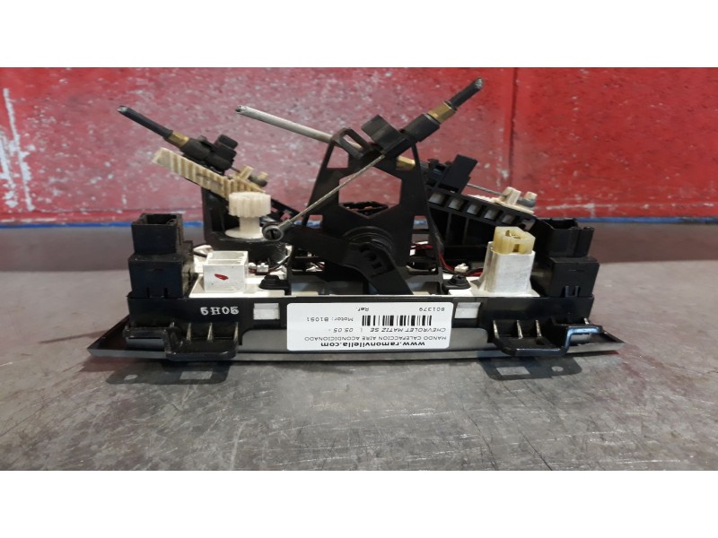 Recambio de mando calefaccion aire acondicionado para chevrolet matiz se | 05.05 - 12.08 se | 05.05 - 12.08 referencia OEM IAM  