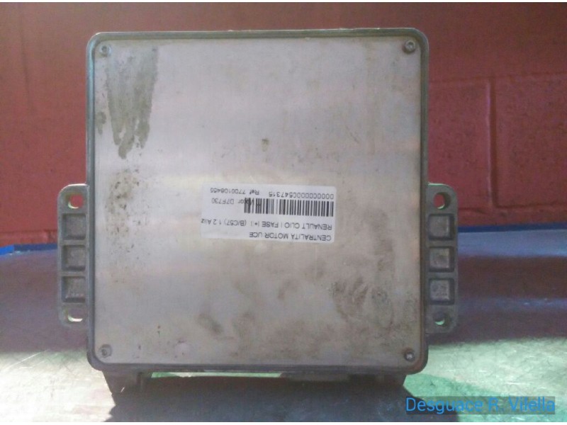 Recambio de centralita motor uce para renault clio i fase i+ii (b/c57) 1.2 alize | 0.91 - ... clio i fase i+ii (b/c57) 1.2 alize