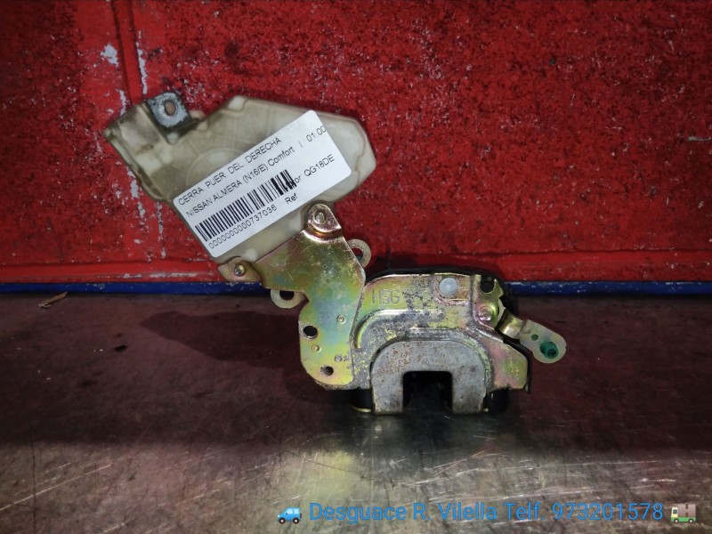 Recambio de cerra. puer. delantero derecha para nissan almera (n16/e) comfort | 01.00 - 12.02 comfort | 01.00 - 12.02 referencia