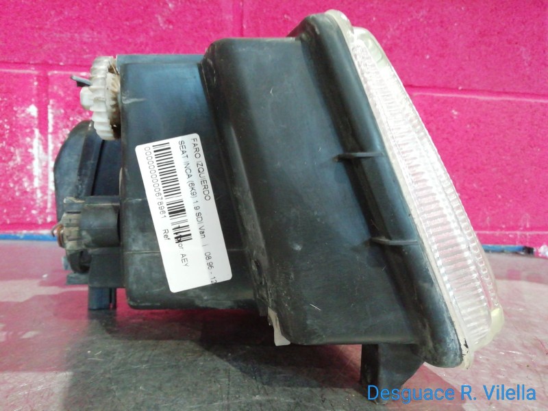 Recambio de faro izquierdo para seat inca (6k9) 1.9 sdi van | 08.96 - 12.03 1.9 sdi van | 08.96 - 12.03 referencia OEM IAM   