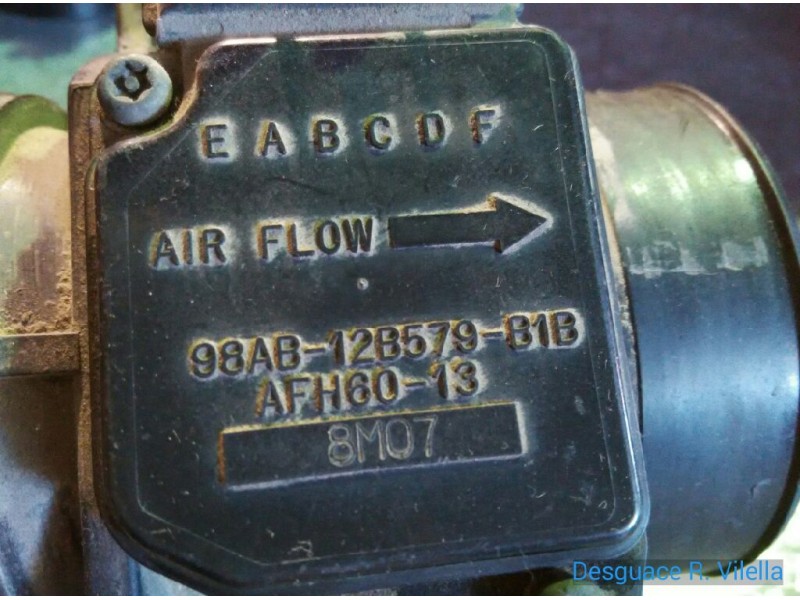 Recambio de caudalimetro para ford focus berlina (cak) ghia | 08.98 - 12.00 ghia | 08.98 - 12.00 referencia OEM IAM 98AB12B579B1