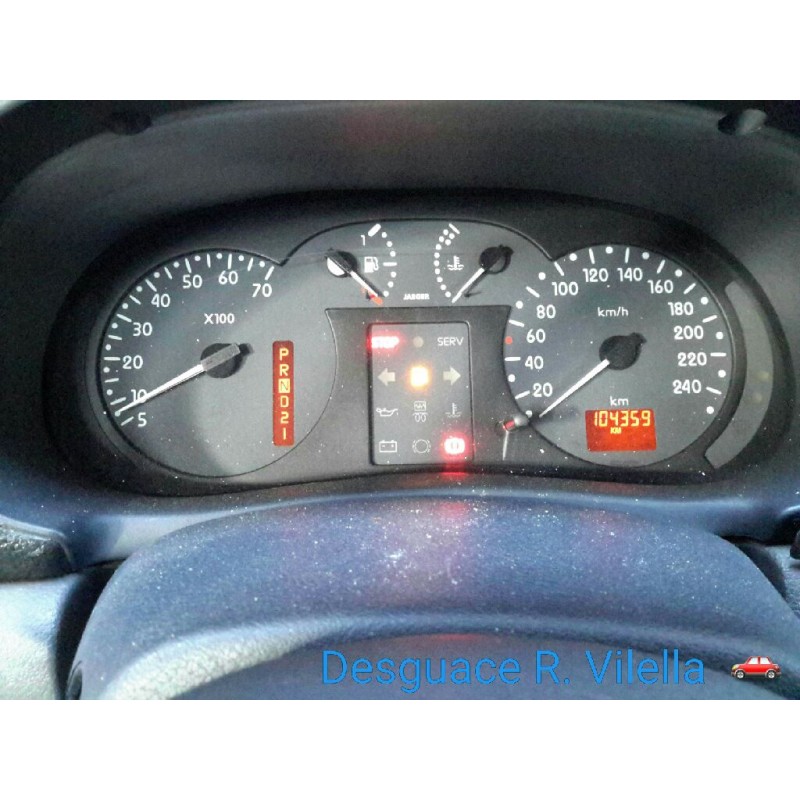 renault clio ii fase i (b/cbo) 1.6 rxe automático | 12.98 - 12.00 del año 1999