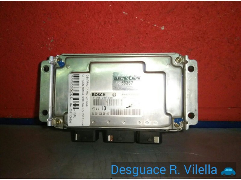 Recambio de centralita motor uce para citroen xsara berlina 1.6i 16v exclusive | 11.00 - 12.05 1.6i 16v exclusive | 11.00 - 12.0