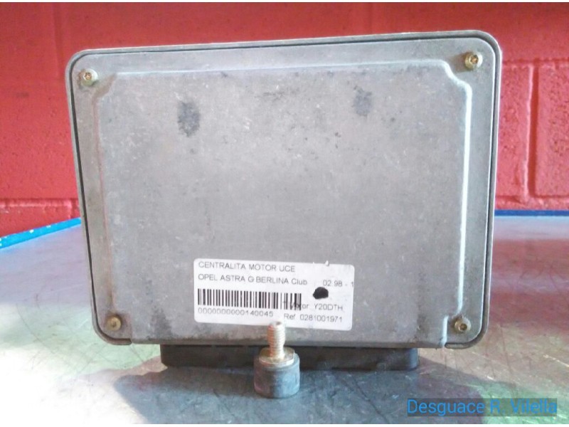 Recambio de centralita motor uce para opel astra g berlina club | 02.98 - 12.03 club | 02.98 - 12.03 referencia OEM IAM 02810019