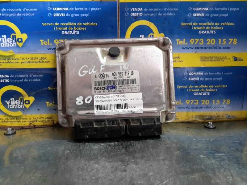 Recambio de centralita motor uce para volkswagen golf iv berlina (1j1) 1.9 tdi | 0.97 - 0.03 1.9 tdi | 0.97 - 0.03 referencia OE