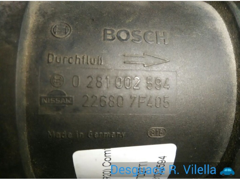 Recambio de caudalimetro para nissan terrano/terrano.ii (r20) comfort | 12.99 - 12.04 comfort | 12.99 - 12.04 referencia OEM IAM