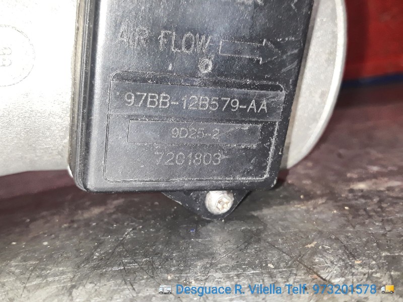 Recambio de caudalimetro para ford mondeo berlina (gd) clx | 08.96 - ... clx | 08.96 - ... referencia OEM IAM 97BB12B579AA 72018