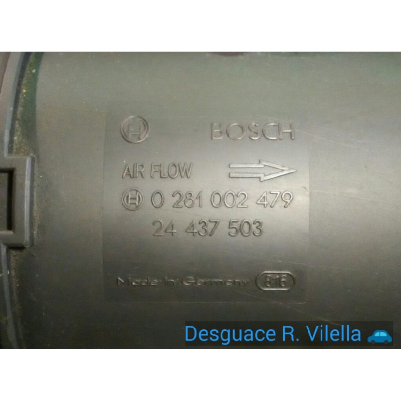 Recambio de caudalimetro para opel vectra c berlina 2.0 dti | 0.02 - ... 2.0 dti | 0.02 - ... referencia OEM IAM 0281002479 0281