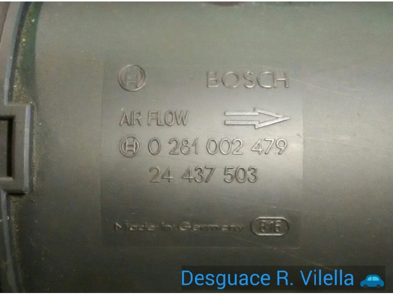 Recambio de caudalimetro para opel vectra c berlina 2.0 dti | 0.02 - ... 2.0 dti | 0.02 - ... referencia OEM IAM 0281002479 0281