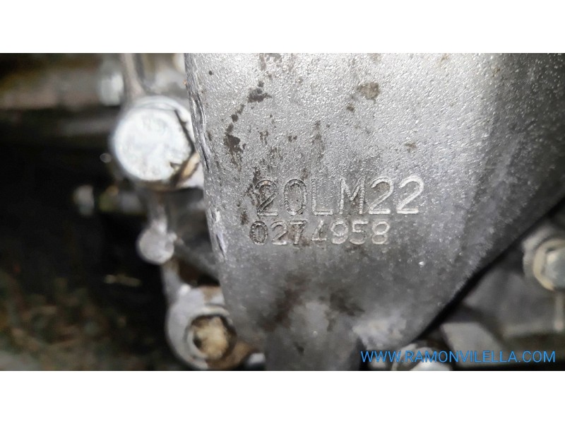 Recambio de caja cambios para peugeot 406 berlina (s1/s2) srdt | 10.98 - 12.04 srdt | 10.98 - 12.04 referencia OEM IAM 20LM22  