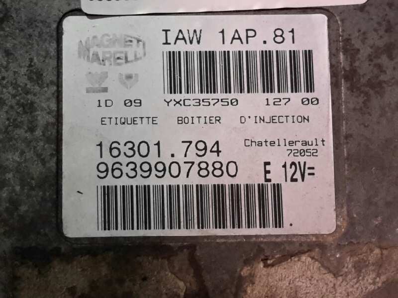 Recambio de centralita motor uce para peugeot 206 berlina xs | 06.98 - 12.06 xs | 06.98 - 12.06 referencia OEM IAM IAW1AP.81 963