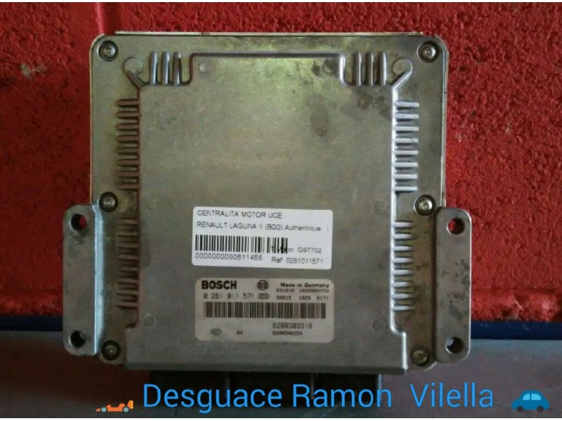 Recambio de centralita motor uce para renault laguna ii (bg0) authentique | 0.01 - ... authentique | 0.01 - ... referencia OEM I