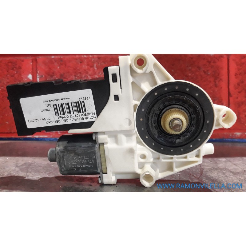Recambio de motor elevalu. delantero derecho para peugeot 407 st confort | 05.04 - 12.05 st confort | 05.04 - 12.05 referencia O