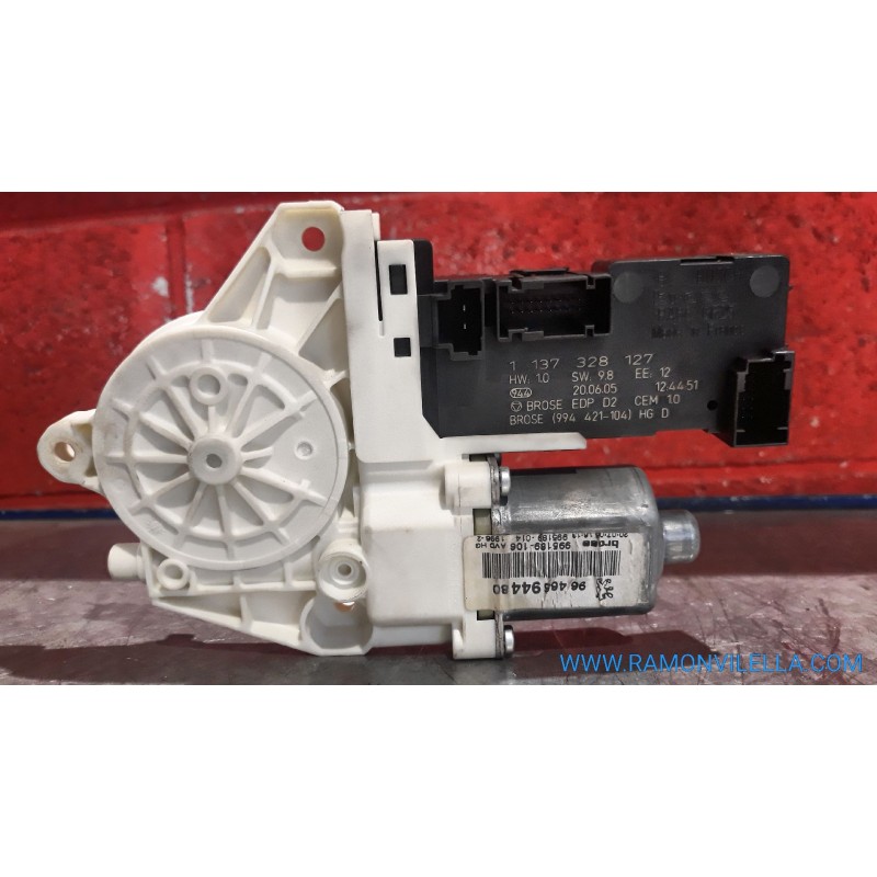Recambio de motor elevalu. delantero derecho para peugeot 407 st confort | 05.04 - 12.05 st confort | 05.04 - 12.05 referencia O