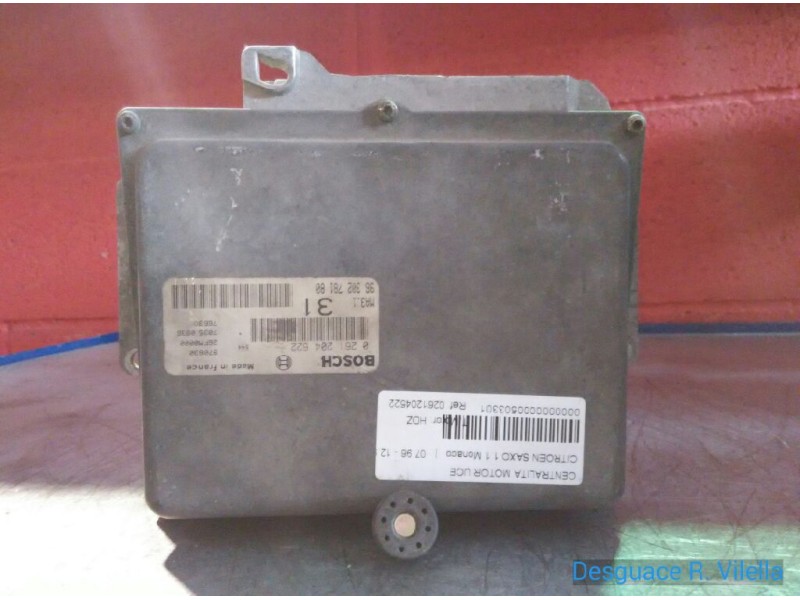 Recambio de centralita motor uce para citroen saxo 1.1 monaco | 07.96 - 12.99 1.1 monaco | 07.96 - 12.99 referencia OEM IAM 0261
