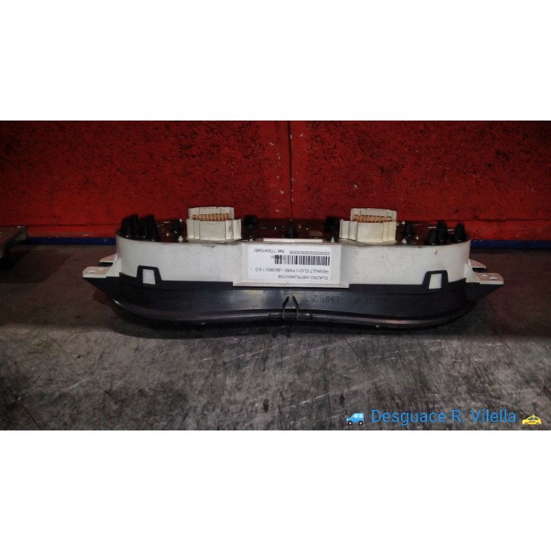 Recambio de cuadro instrumentos para renault clio ii fase i (b/cbo) 1.9 d | 0.98 - ... 1.9 d | 0.98 - ... referencia OEM IAM 770