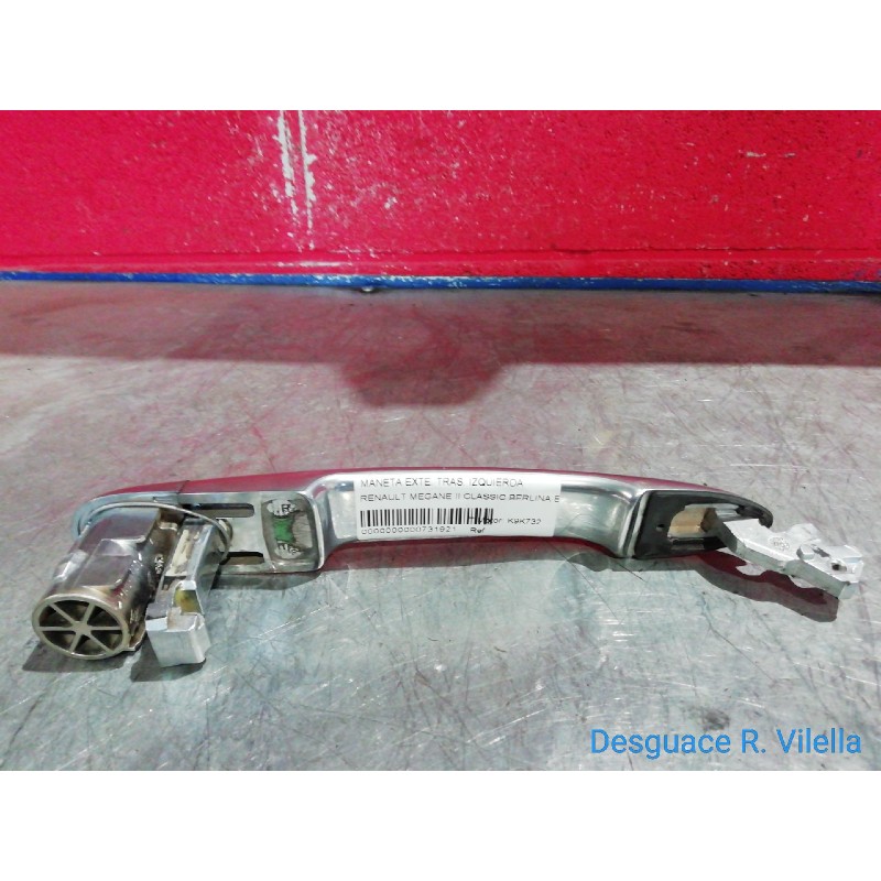 Recambio de maneta exte. tras. izquierda para renault megane ii classic berlina emotion | 09.05 - 12.10 emotion | 09.05 - 12.10 