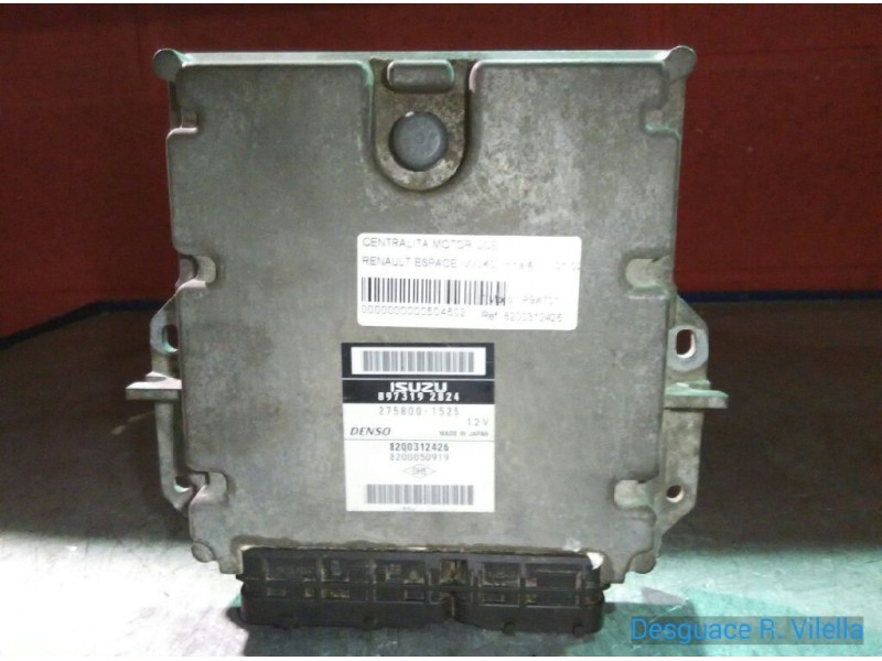 Recambio de centralita motor uce para renault espace iv (jk0) initiale | 01.02 - 12.07 initiale | 01.02 - 12.07 referencia OEM I