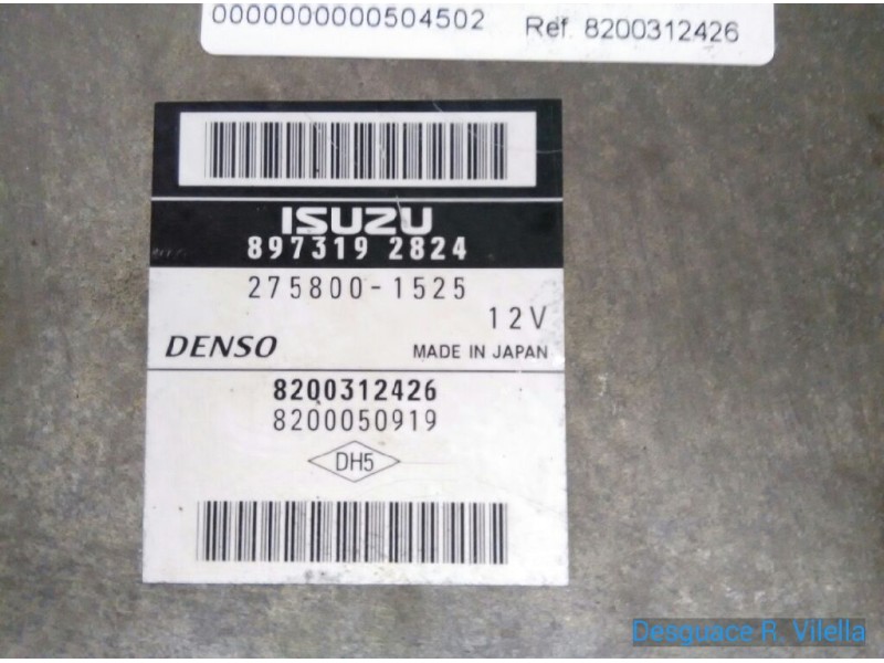 Recambio de centralita motor uce para renault espace iv (jk0) initiale | 01.02 - 12.07 initiale | 01.02 - 12.07 referencia OEM I