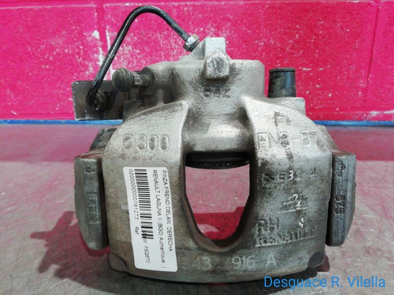 Recambio de pinza freno delan. derecha para renault laguna ii (bg0) authentique | 0.01 - ... authentique | 0.01 - ... referencia