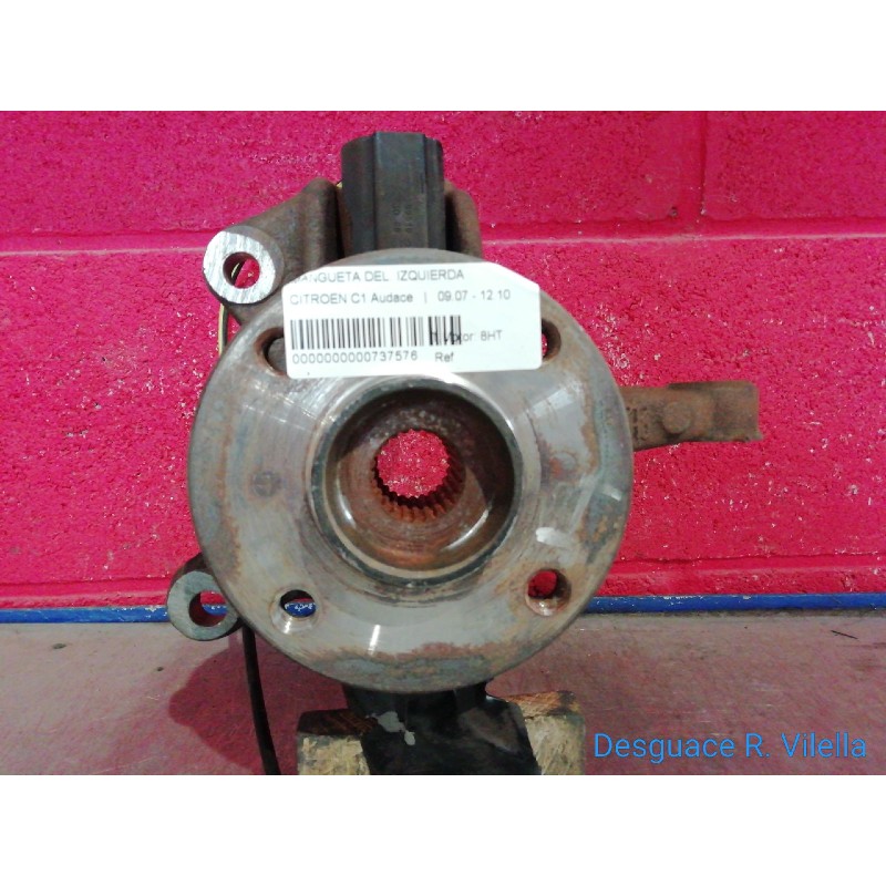 Recambio de mangueta delantero izquierda para citroen c1 audace | 09.07 - 12.10 audace | 09.07 - 12.10 referencia OEM IAM   