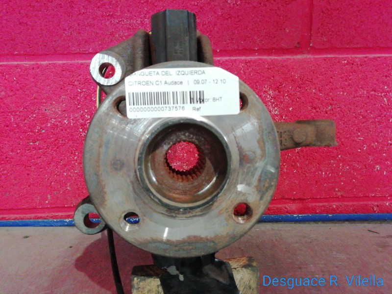 Recambio de mangueta delantero izquierda para citroen c1 audace | 09.07 - 12.10 audace | 09.07 - 12.10 referencia OEM IAM   