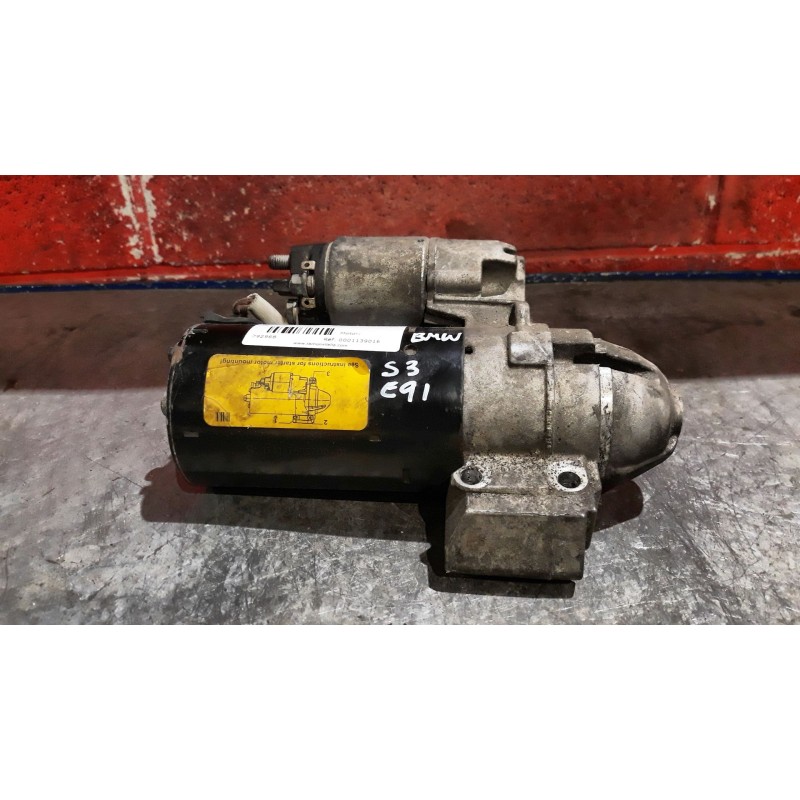 Recambio de motor arranque para bmw serie 3 touring (e91)  | 0.05 - ...  | 0.05 - ... referencia OEM IAM 0001139016 782370002 