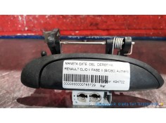 Recambio de maneta exte. delantero derecha para renault clio ii fase ii (b/cb0) authentique | 0.01 - ... authentique | 0.01 - ..