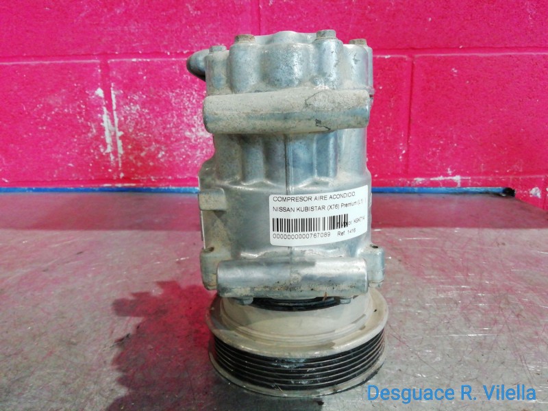 Recambio de compresor aire acondicio. para nissan kubistar (x76) premium (l1) | 02.07 - ... referencia OEM IAM 1416   Recambio de compresor aire acondicio. para nissan kubistar (x76) premium (l1) | 02.07 - ... referencia OEM IAM 1416