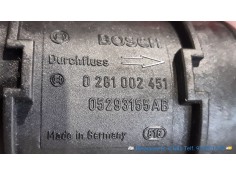 Recambio de caudalimetro para chrysler voyager (rg) 2.5 crd lx | 0.01 - ... 2.5 crd lx | 0.01 - ... referencia OEM IAM 028100245 2