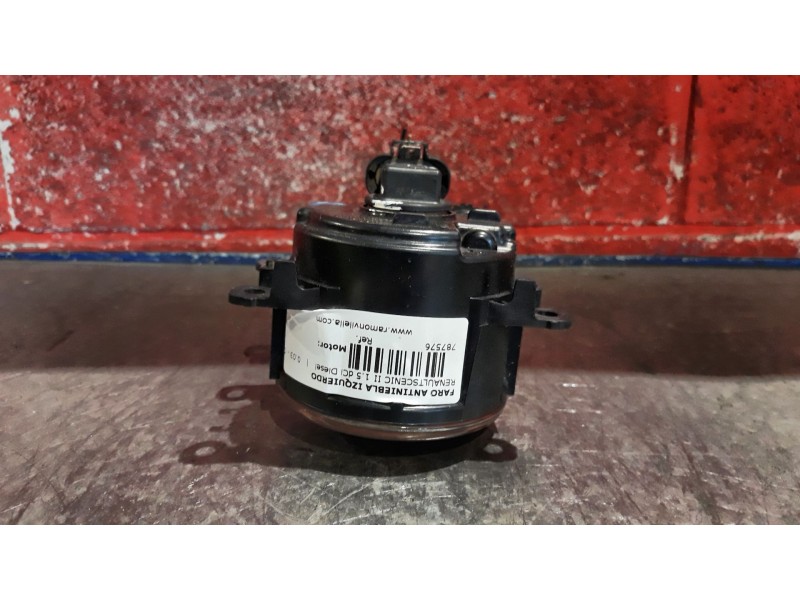 Recambio de faro antiniebla izquierdo para renault scenic ii 1.5 dci diesel | 0.03 - 0.09 1.5 dci diesel | 0.03 - 0.09 referenci
