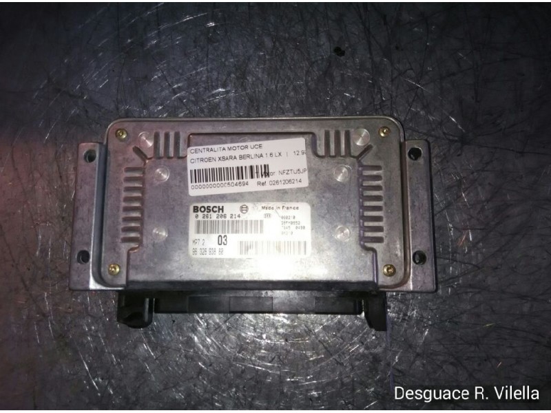 Recambio de centralita motor uce para citroen xsara berlina 1.6 lx | 12.97 - 12.98 1.6 lx | 12.97 - 12.98 referencia OEM IAM 026