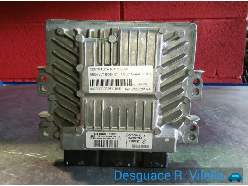 Recambio de centralita motor uce para renault scenic ii 1.5 dci diesel | 0.03 - 0.09 1.5 dci diesel | 0.03 - 0.09 referencia OEM