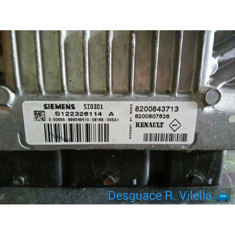 Recambio de centralita motor uce para renault scenic ii 1.5 dci diesel | 0.03 - 0.09 1.5 dci diesel | 0.03 - 0.09 referencia OEM