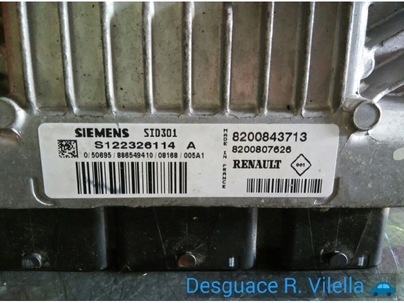 Recambio de centralita motor uce para renault scenic ii 1.5 dci diesel | 0.03 - 0.09 1.5 dci diesel | 0.03 - 0.09 referencia OEM