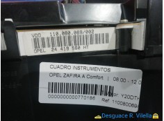 Recambio de cuadro instrumentos para opel zafira a comfort | 08.00 - 12.03 comfort | 08.00 - 12.03 referencia OEM IAM 1100800690 2