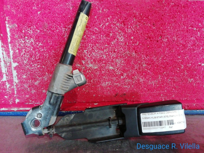 Recambio de pretensor airbag derecho para nissan kubistar (x76) premium (l1) | 02.07 - ... referencia OEM IAM    Recambio de pretensor airbag derecho para nissan kubistar (x76) premium (l1) | 02.07 - ... referencia OEM IAM