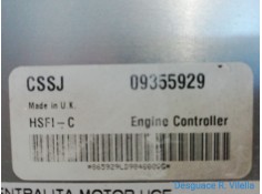 Recambio de centralita motor uce para opel astra g berlina 1.6 | 0.98 - ... 1.6 | 0.98 - ... referencia OEM IAM 09355929 D98005  2