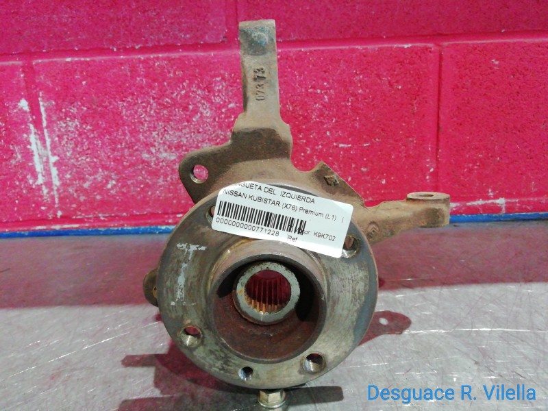 Recambio de mangueta delantero izquierda para nissan kubistar (x76) premium (l1) | 0.03 - ... referencia OEM IAM    Recambio de mangueta delantero izquierda para nissan kubistar (x76) premium (l1) | 0.03 - ... referencia OEM IAM