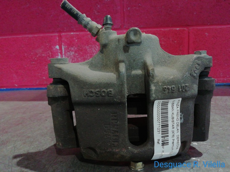 Recambio de pinza freno delan. derecha para nissan kubistar (x76) premium (l1) | 0.03 - ... referencia OEM IAM    Recambio de pinza freno delan. derecha para nissan kubistar (x76) premium (l1) | 0.03 - ... referencia OEM IAM