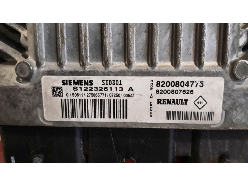 Recambio de centralita motor uce para renault scenic ii 1.5 dci diesel | 0.03 - 0.09 1.5 dci diesel | 0.03 - 0.09 referencia OEM