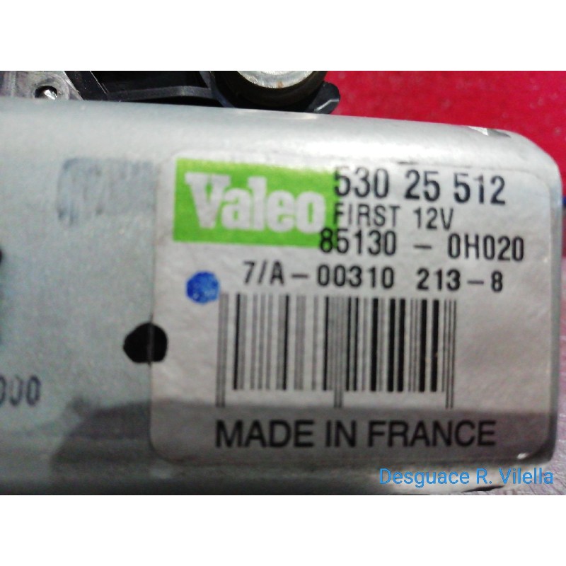 Recambio de motor limpia trasero para citroen c1 audace | 09.07 - 12.10 audace | 09.07 - 12.10 referencia OEM IAM   