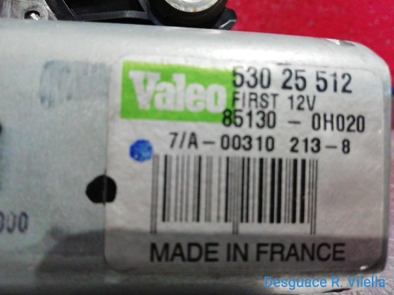 Recambio de motor limpia trasero para citroen c1 audace | 09.07 - 12.10 audace | 09.07 - 12.10 referencia OEM IAM   