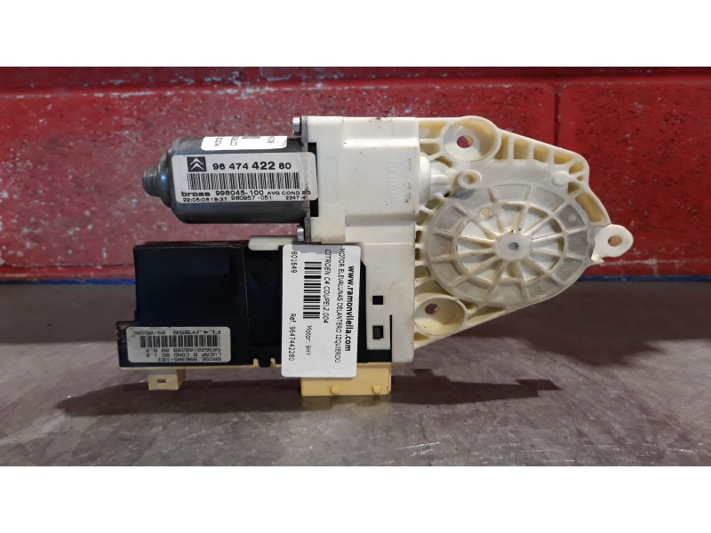 Recambio de motor elevalunas delantero izquierdo para citroen c4 coupe 1.6 16v hdi fap referencia OEM IAM 9647442280 998045100 