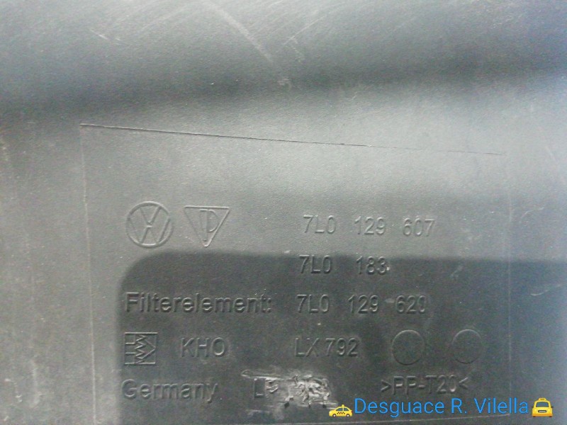 Recambio de filtro aire para volkswagen touareg (7la) tdi v10 | 11.02 - 12.06 referencia OEM IAM    Recambio de filtro aire para volkswagen touareg (7la) tdi v10 | 11.02 - 12.06 referencia OEM IAM