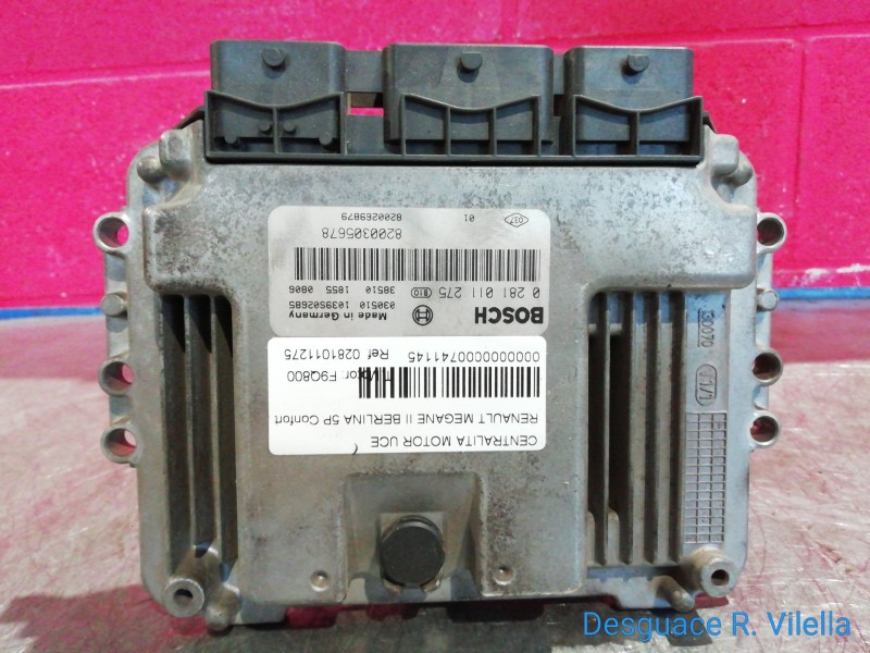 Recambio de centralita motor uce para renault megane ii berlina 5p confort authentique | 07.02 - 12.05 confort authentique | 07.