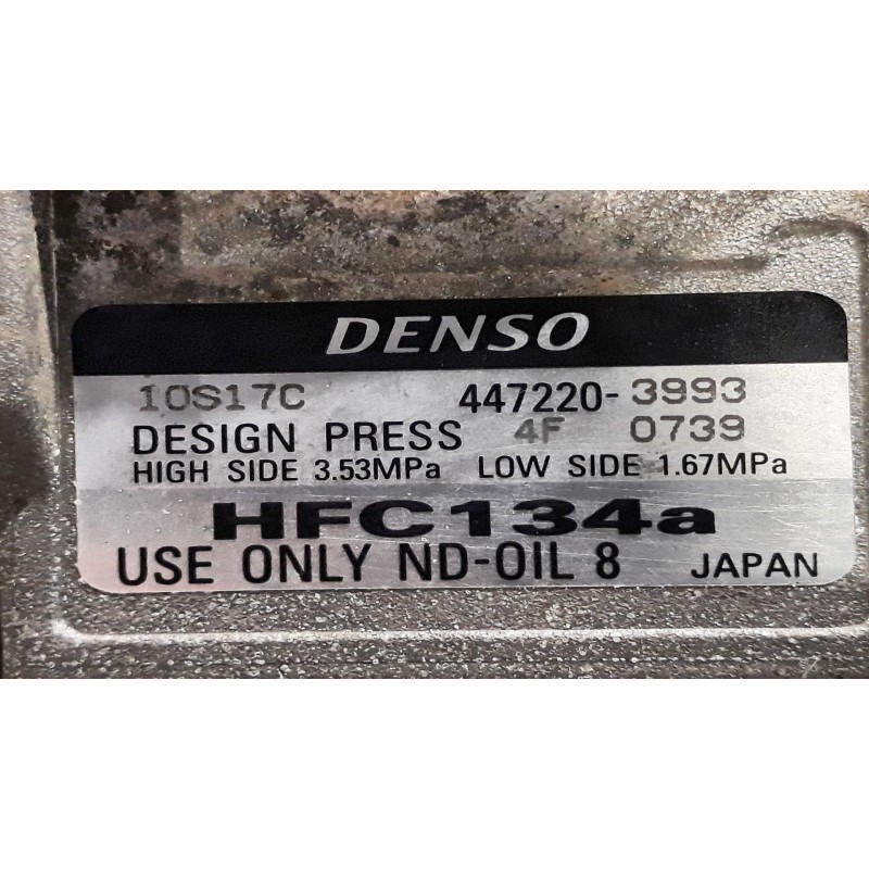 Recambio de compresor aire acondicio. para mitsubishi montero (v60/v70)  | 0.00 - 0.06  | 0.00 - 0.06 referencia OEM IAM 4472203