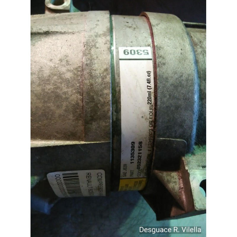 Recambio de compresor aire acondicionado para renault scenic (ja..) 1.9 dti rt | 0.99 - ... 1.9 dti rt | 0.99 - ... referencia O