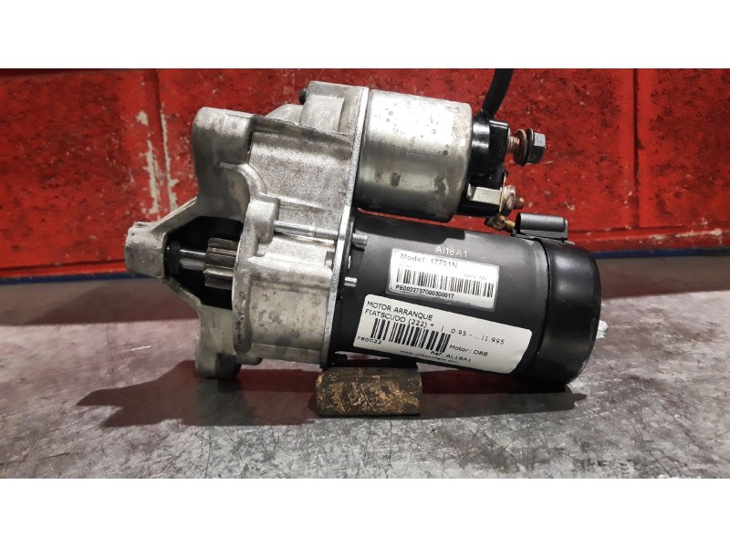 Recambio de motor arranque para fiat scudo (222)  | 0.95 - ...  | 0.95 - ... referencia OEM IAM AL18A1 17701N  Recambio de motor arranque para fiat scudo (222)  | 0.95 - ...  | 0.95 - ... referencia OEM IAM AL18A1 17701N